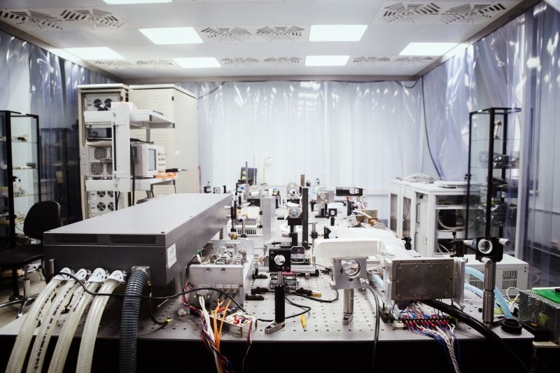 A laboratory at ITMO's Research Institute of Laser Physics