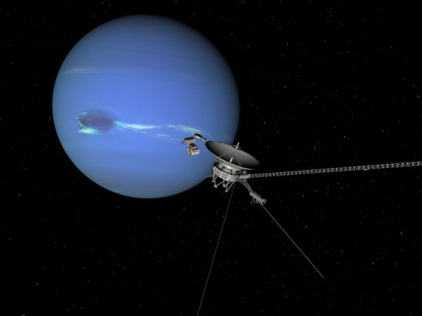 Voyager 2's 1989 encounter with Neptune