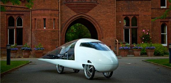 The 2013 solar car developed by Cambridge students