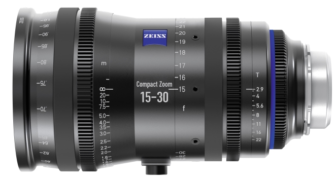 Rendering of the new ZEISS Compact Zoom CZ.2 15-30/T2.9 with PL mount