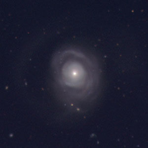Image of the galaxy NGC 5548 taken at the MDM Observatory 1.3m telescope
