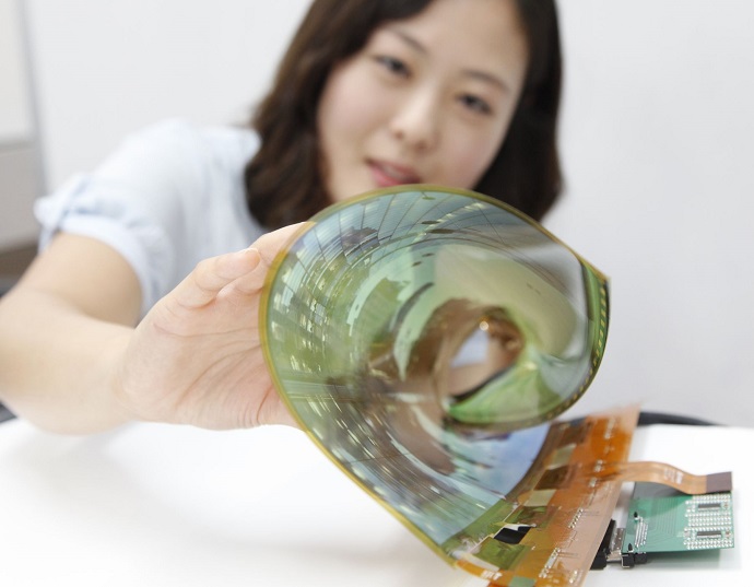 Flexible Rollable OLED