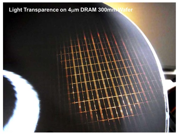 300mm DRAM wafer