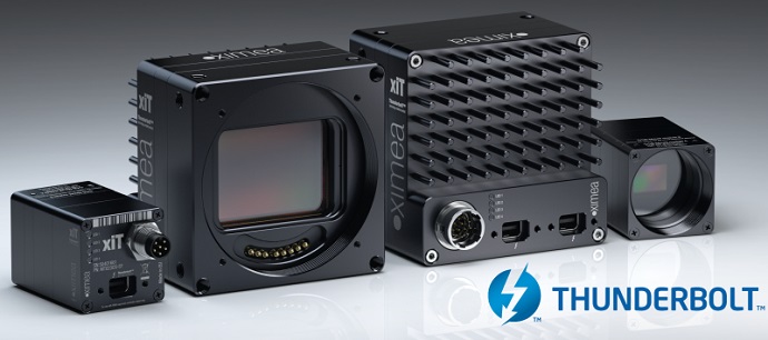 XIMEA presents world’s first Thunderbolt™ technology enabled industrial cameras