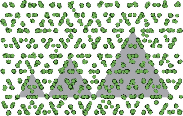 Patterns in the quasicrystal