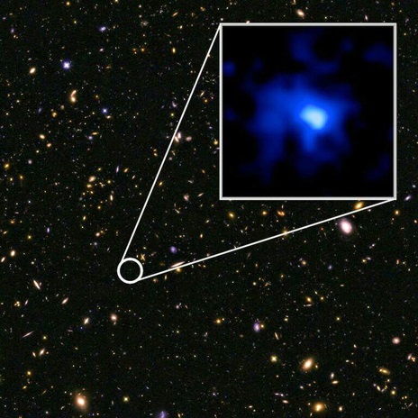 Astronomers unveil the farthest galaxy