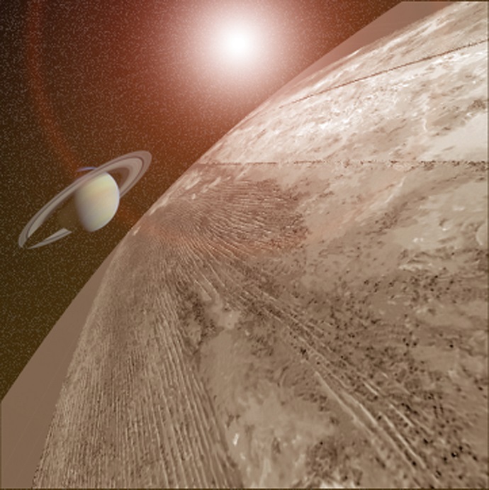 A view of Titan