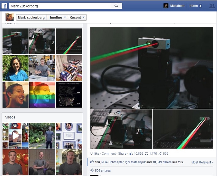 Facebook develops new laser communications system