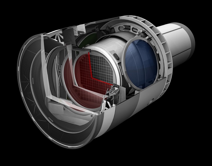 Rendering of the LSST camera