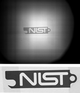 First image taken with NIST's new cold neutron imaging facility