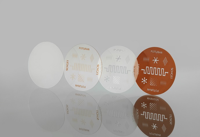 SCHOTT’s photo-sensitive FOTURAN® II glass wafers