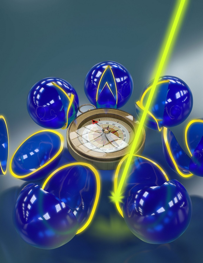 Moving electrons around loops with light