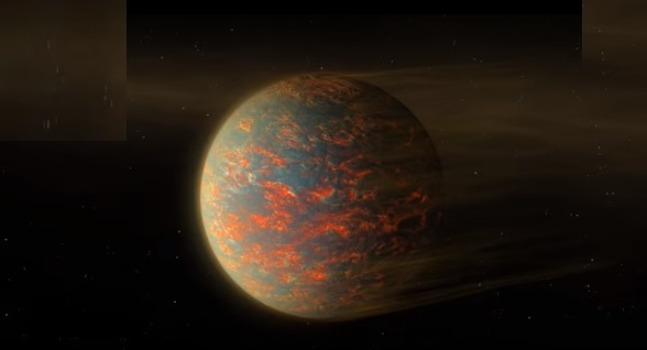 Map of rocky exoplanet reveals a lava world