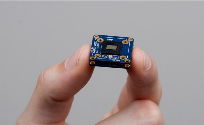 Vision-in-package sensor and processor
