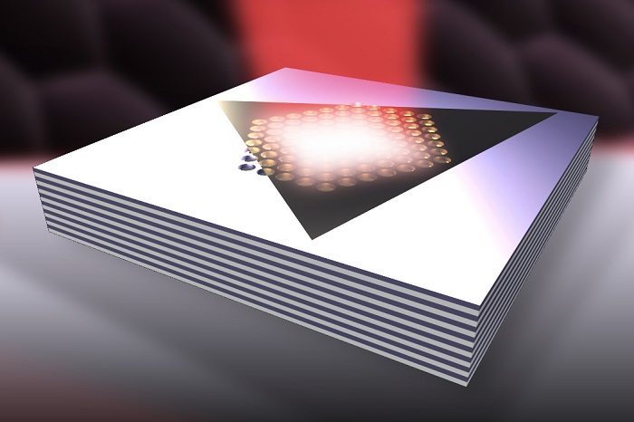 Enhanced light emission from 2D semiconductors using metamaterials