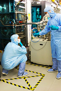 CEKO's optical sensors are manufactured in the clean rooms at DTU Danchip