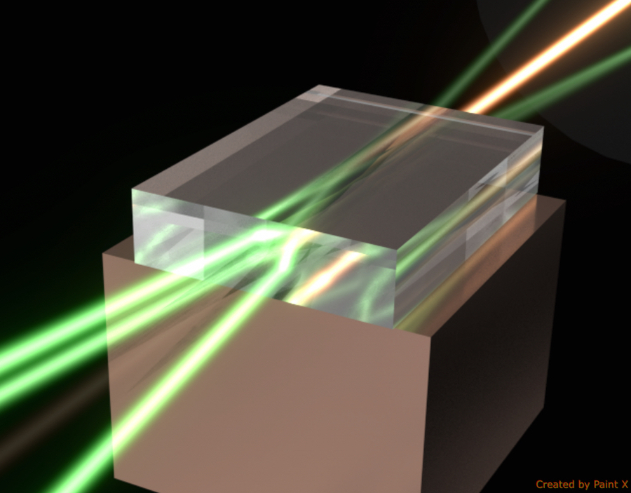 Researchers at Macquarie University have proven a method for multiplying laser power using diamond