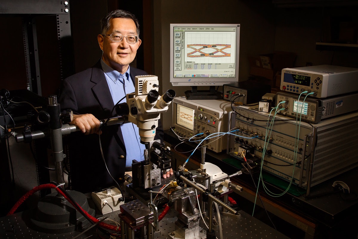 University of Illinois engineer Milton Feng and his team have introduced an upgrade to transistor lasers that could boost computer processor speeds