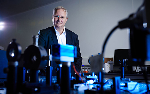 Professor David Moss's research has taken him to the leading edge of quantum technology.