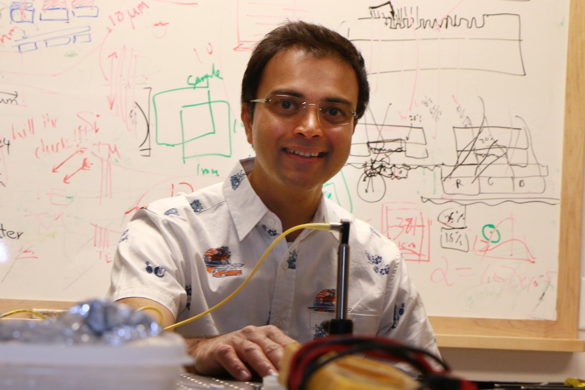 University of Utah electrical and computer engineering associate professor Rajesh Menon