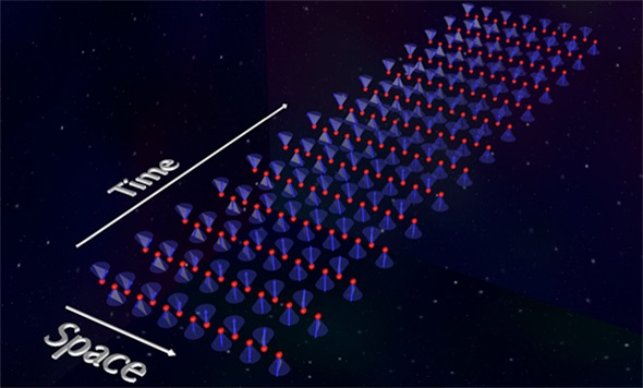 Linearly polarized states of observed antiferromagnetic spin waves