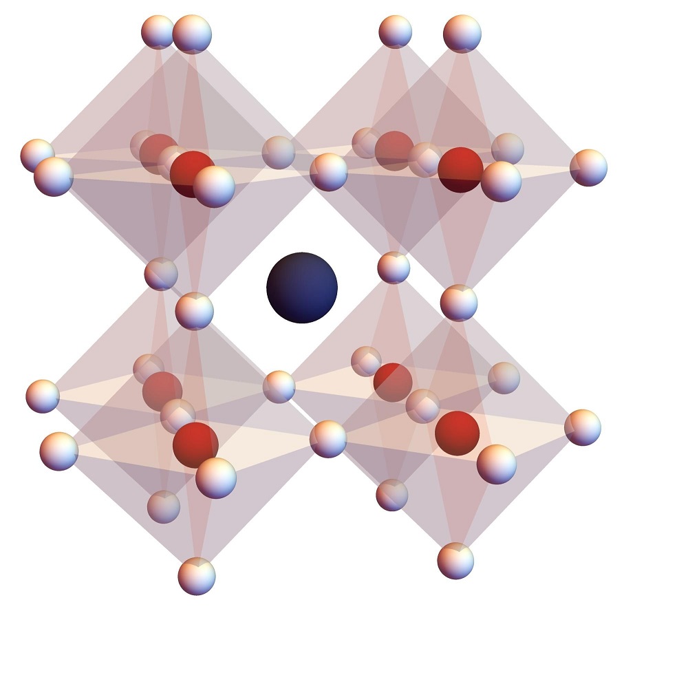 Crystal structure of the hybrid lead-halide perovskite material