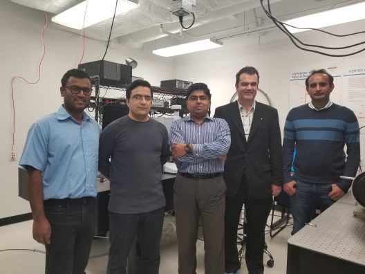 The UCF team demonstrated more than 45 percent absorption of light in a single layer of graphene –single atom thick material