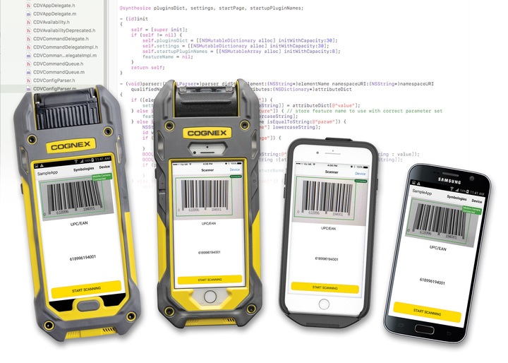 The MX-100 Series mobile barcode reader