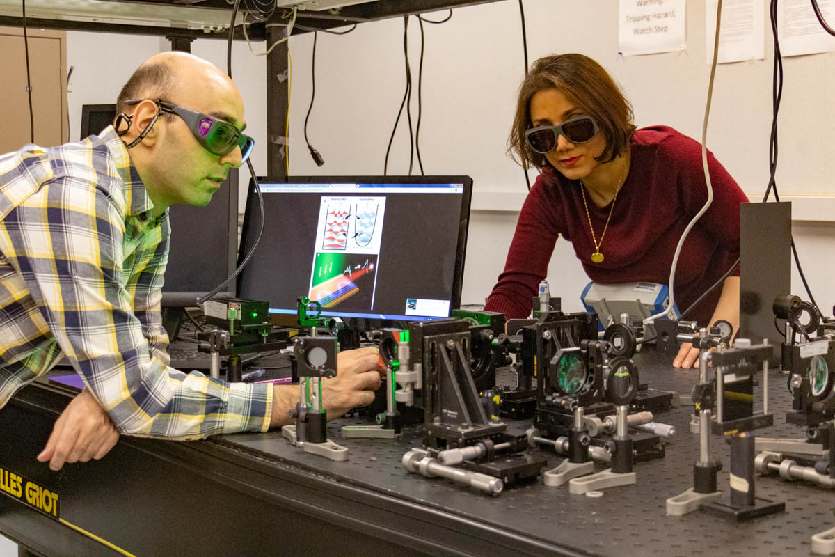 Associate Professor Mercedeh Khajavikhan and her team have developed the first supersymmetric laser array.