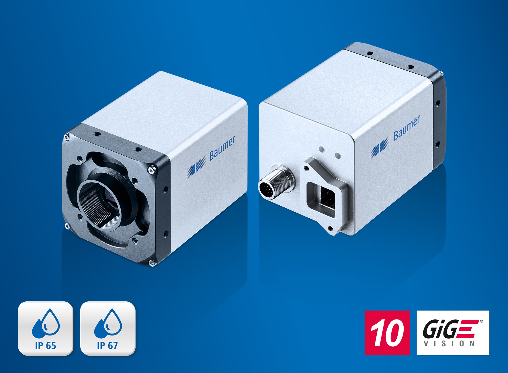 The new LX cameras with a 10 GigE Vision compliant fiber optics interface