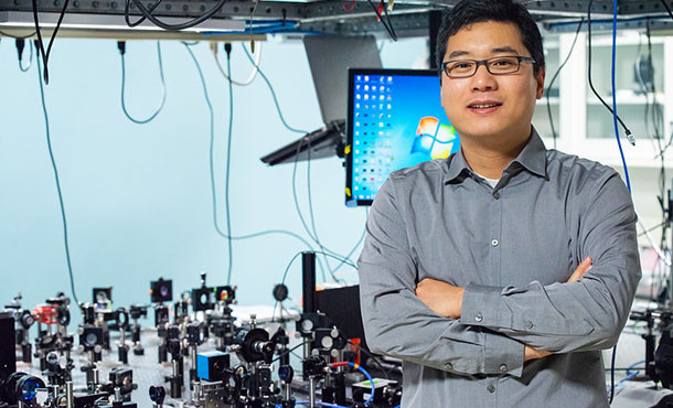  Xingjie Ni, assistant professor of electrical engineering in the Penn State School of Electrical Engineering and Computer Science.