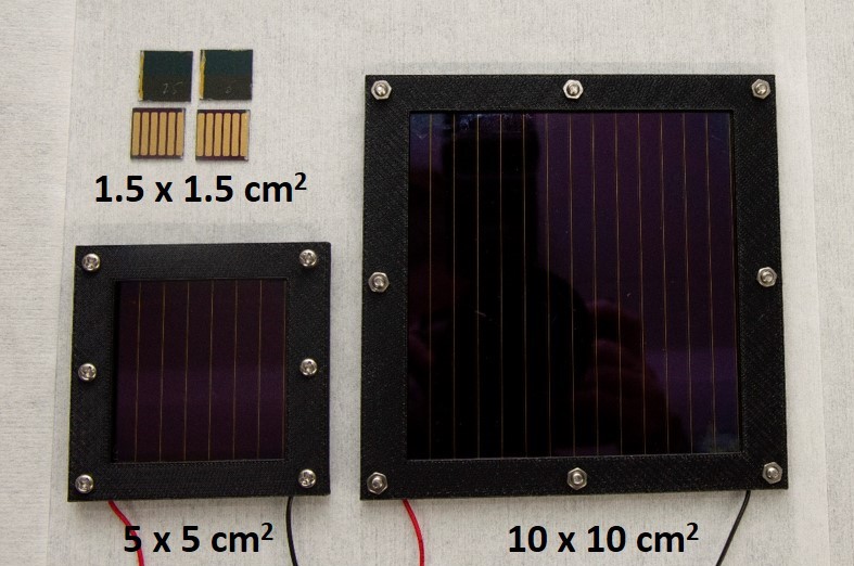 Perovskite solar modules and cells