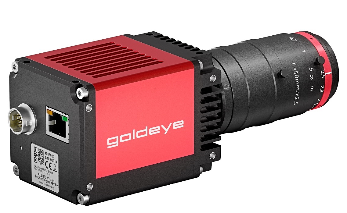SWIR Goldeye camera with Sony SenSWIR sensors with Kowa lens 31