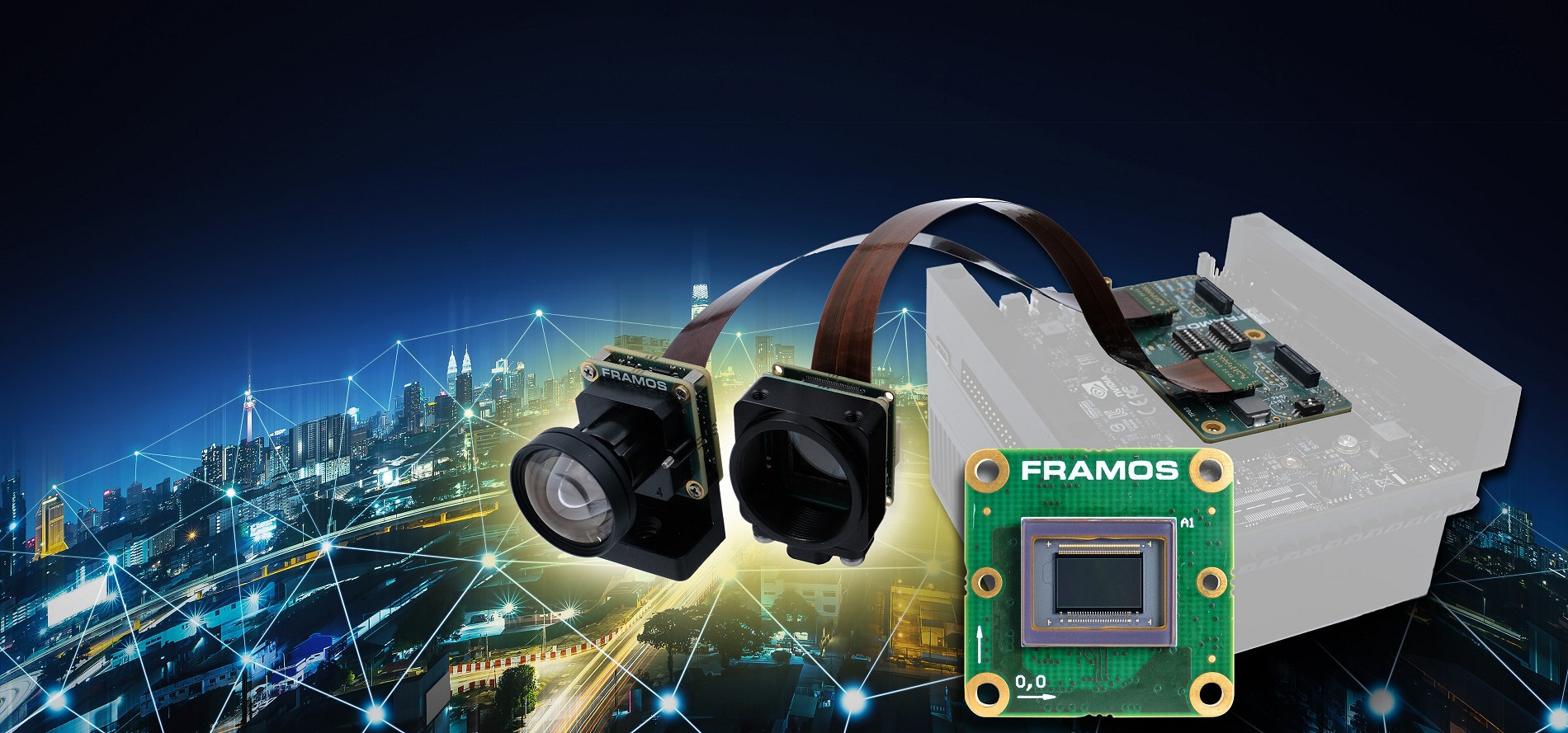 FSM IMX678 from FRAMOS is an excellent choice for Smart City and various low-light applications