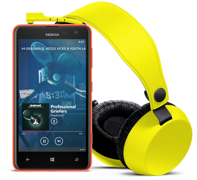 1 Nokia Lumia 625 Yellow With Boom
