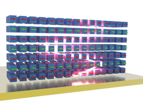 Light trapped inside a magnetic crystal can strongly enhance its magneto-optical interactions