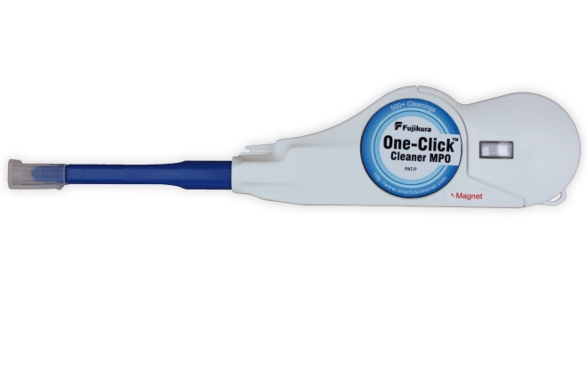 The One-Click™ Cleaner MPO is the latest edition to the full range of Fujikura One-Click Cleaners.