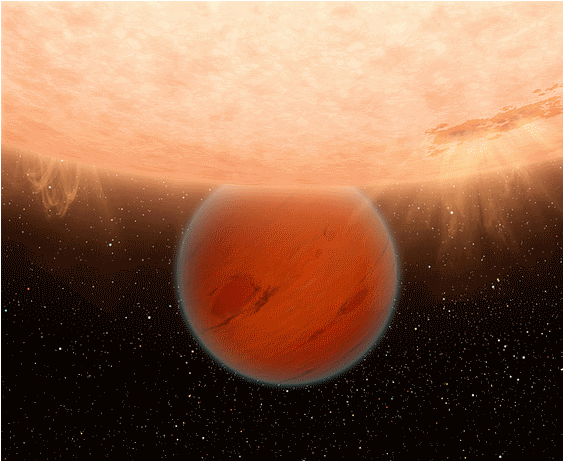 exoplanet Gliese 436b