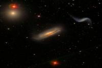 Galaxies often form groups that include from a couple to a few dozen members