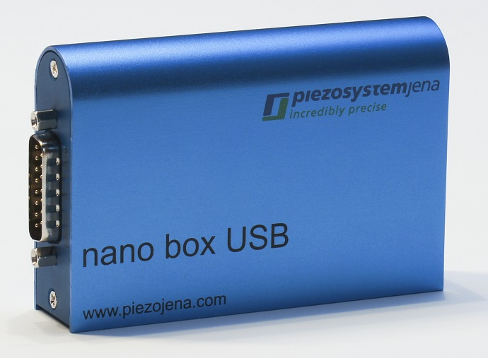 nano box USB in compact design, with a volume of 160 cm³ and a mass of 0.29 lb