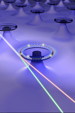 Raman microlasers for single nanoparticle detection