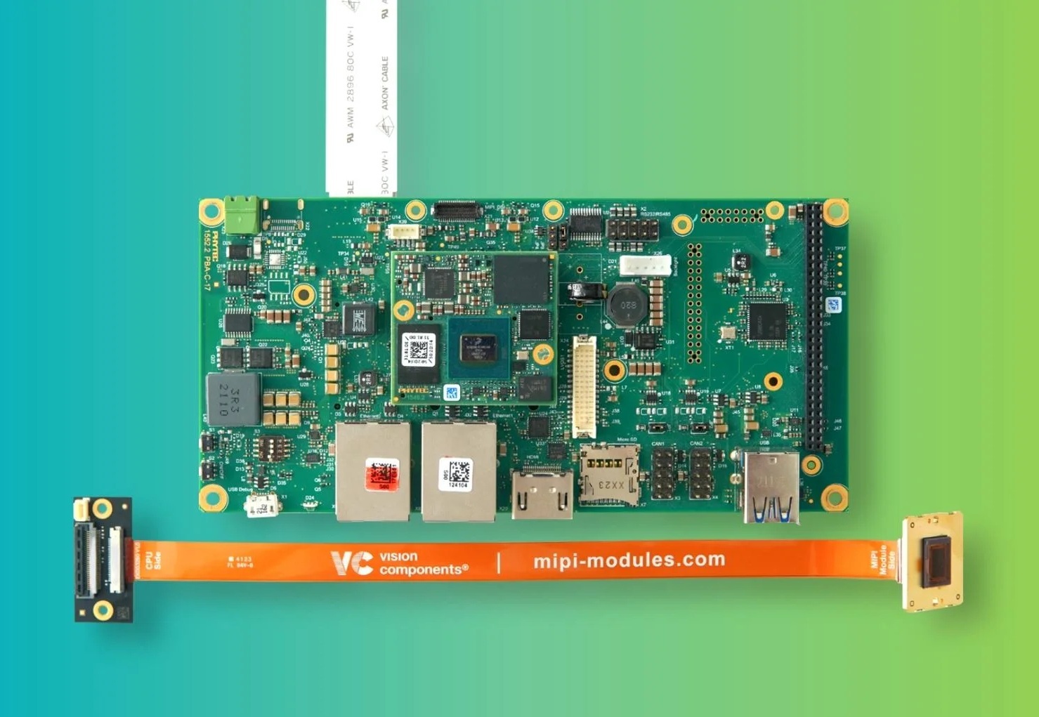 The Phytec phyBOARD for VC MIPI® Development Kit is now available in versions with phyCORE-i.MX 8M Plus and phyCORE-i.MX 8M Mini processor boards and is compatible with all 50+ VC MIPI® Cameras from Vision Components.