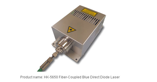 HK-5650 Fiber-Coupled Blue Direct Diode Laser