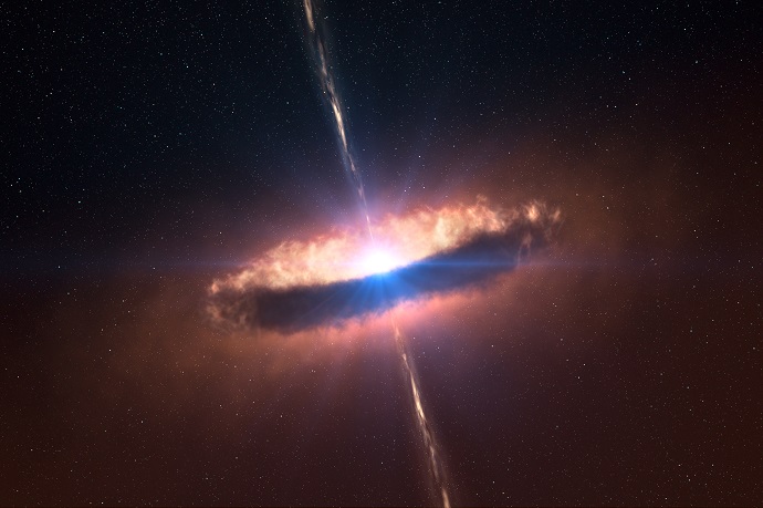 Cosmic Jets Forming from a Young Star