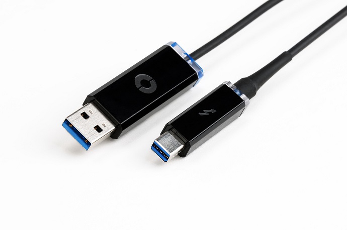 Thunderbolt™ and 3.Optical Cables by Corning