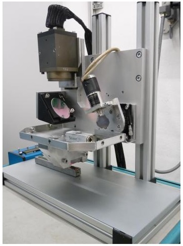 Setup of the laser supported welding process