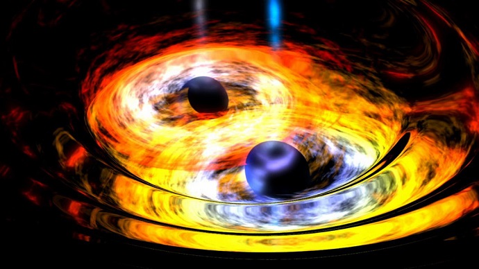 Pulsing Light May Indicate Supermassive Black Hole Merger