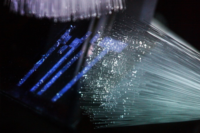 New imaging system uses an open-ended bundle of optical fibers