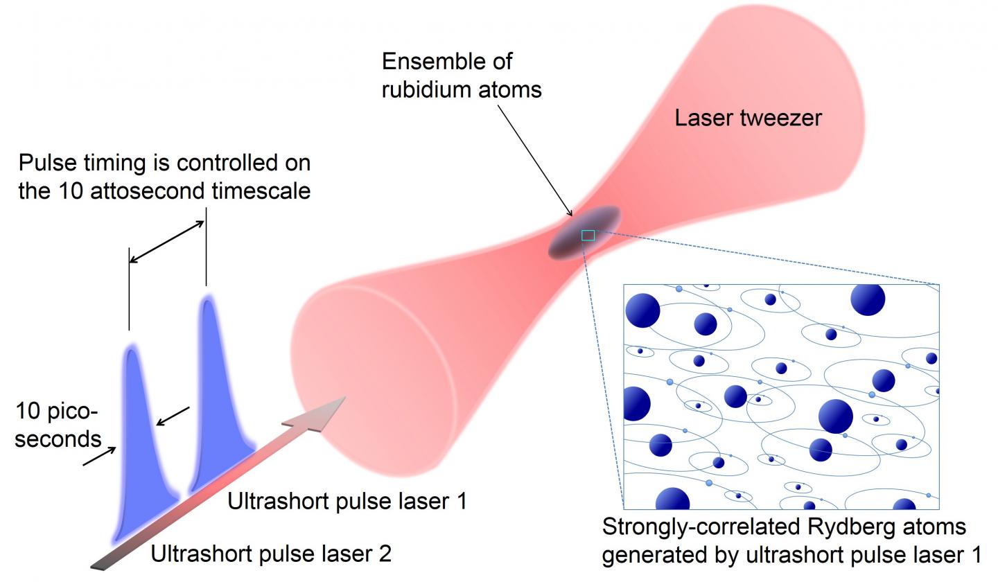 Schematic explanation of the world's fastest quantum simulator