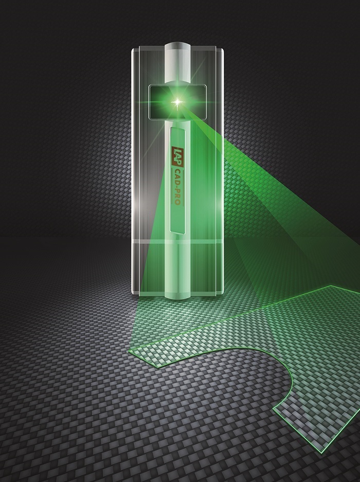 Laser projector LAP CAD-PRO LD green